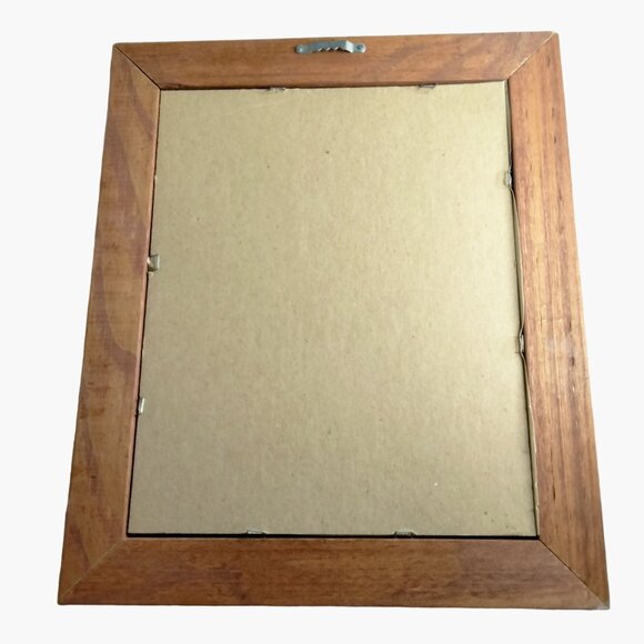 Original Watercolor South American Street Scene Adobe Village Church Framed - Picture 5 of 6